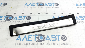 Door sill trim rear left outer Lexus ES300h ES350 13-18 chrome, dent, bumps, scratches