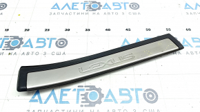 Door sill trim rear right outer Lexus ES300h ES350 13-18 chrome, bumps, scratches