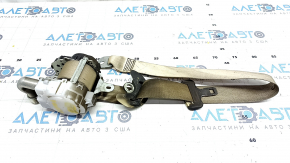 Driver's seat belt Lexus ES300h ES350 13-18 beige, dry-cleanable, soot