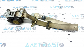 Driver's seat belt Lexus ES300h ES350 13-18 beige, dry-cleanable, soot
