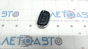 Key Hyundai Sonata 18-19 4 buttons, broken opening mechanism