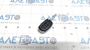 Key Hyundai Sonata 18-19 4 buttons, broken opening mechanism
