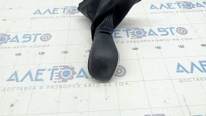 Gear knob Hyundai Sonata 15-19 black, rubber, cut