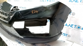 Front bumper bare Nissan Rogue 17- green DAL, rubbed