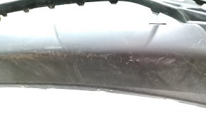 Front bumper bare Nissan Rogue 17- green DAL, rubbed