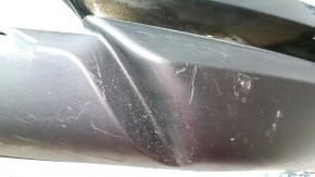 Front bumper bare Nissan Rogue 17- green DAL, rubbed