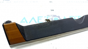 Front panel trim center Lexus ES300h ES350 13-15 wood grain, paint peeling, soot