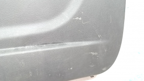 Lower tailgate trim Ford Escape MK3 17-19 rest, black, scratches, without plug
