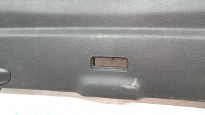 Lower tailgate trim Ford Escape MK3 17-19 rest, black, scratches, without plug