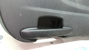 Lower tailgate trim Ford Escape MK3 17-19 rest, black, scratches, without plug