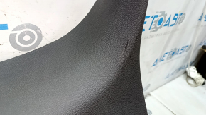 Lower tailgate trim Ford Escape MK3 17-19 rest, black, scratches, without plug