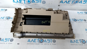 Glove box, glove compartment Subaru Outback 15-19 beige, scuffs