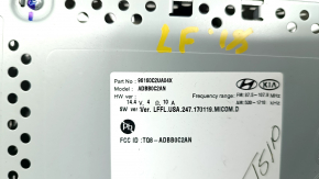 Radio tape recorder Hyundai Sonata 18-19 without navigation