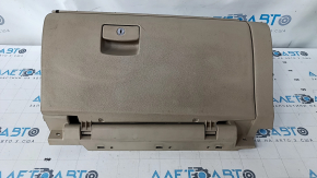 Glove box, glove compartment Subaru Legacy 15-19 beige, scuffs, broken fastener