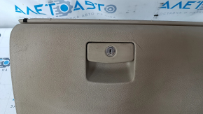 Glove box, glove compartment Subaru Legacy 15-19 beige, scuffs, broken fastener
