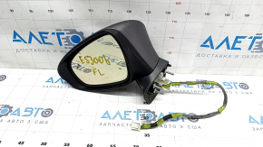 Side mirror left Lexus ES300h ES350 13-18 14 pins, BSM, turn signal, backlight, graphite, scratches