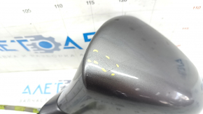 Side mirror left Lexus ES300h ES350 13-18 14 pins, BSM, turn signal, backlight, graphite, scratches