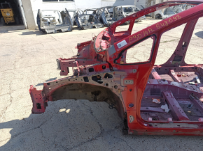 Front left quarter Toyota Prius 30 10-15 on the body, red