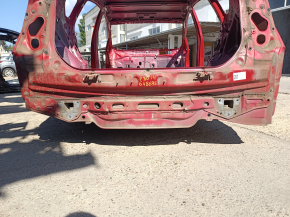 Toyota Prius 30 10-15 rear panel on the body, red