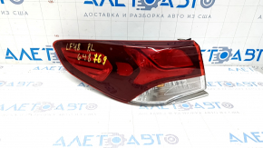 Light outer wing left Hyundai Sonata 18-19 halogen