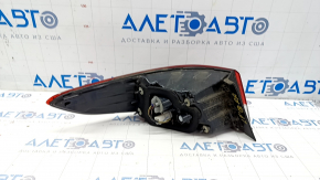Light outer wing right Hyundai Sonata 18-19 halogen, scratches