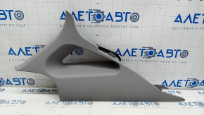 Rear pillar trim left Hyundai Sonata 18-19 gray, scratches, broken mount