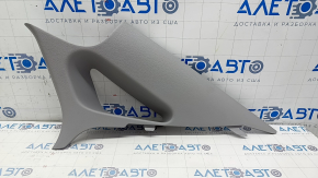 Rear pillar trim right Hyundai Sonata 18-19 gray, broken mount