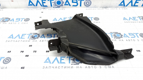 Front bumper air duct right Hyundai Sonata 18-19