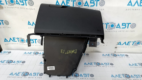 Glove box, glove compartment Dodge Dart 13-16 black, abrasions, broken fastener, cracks in fasteners