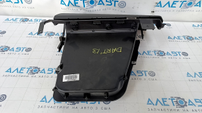 Glove box, glove compartment Dodge Dart 13-16 black, abrasions, broken fastener, cracks in fasteners