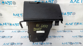 Glove box, glove compartment Dodge Dart 13-16 black, scuffs, abrasions, scratches, crack in the mount