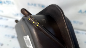 Glove box, glove compartment Dodge Dart 13-16 black, abrasions, broken fastener, cracks in fasteners