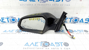 Side mirror left Hyundai Sonata 18-19 8 pins, black, BSM