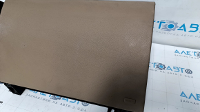 Glove box, glove compartment Cadillac CTS 14 - brown, scuffs, bump, tear