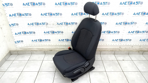 Driver's seat Hyundai Sonata 18-19 without airbag, mechanical, cloth black