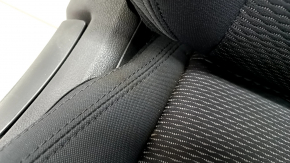 Passenger seat Hyundai Sonata 18-19 without airbag, mechanical, black cloth, for cleaning