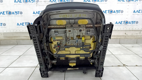 Passenger seat Hyundai Sonata 18-19 without airbag, mechanical, black cloth, for cleaning