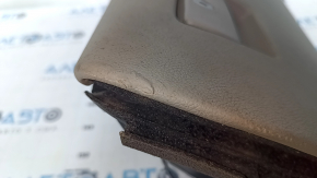Glove box, glove compartment Cadillac ATS 13 - gray, scratches, dents, scuffs, no pocket, broken fastener