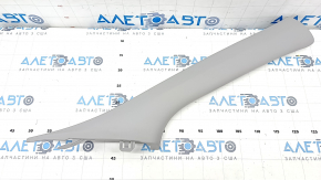 Front pillar trim upper right Hyundai Sonata 18-19 gray