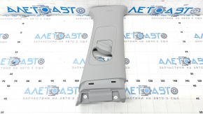 Center pillar trim upper belt right Hyundai Sonata 18-19 gray