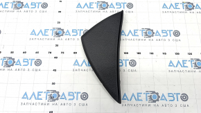 Front panel trim side right Hyundai Sonata 18-19 black