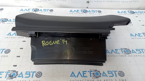 Glove box, glove compartment Nissan Rogue 14-20 black, scuffs