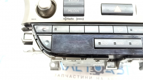 Radio tape recorder with climate control Lexus ES300h ES350 13-18 scratches