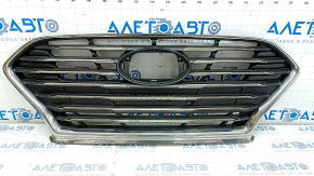 Radiator grill grill Hyundai Sonata 18-19 bumps, scratches, sand