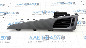 Right dashboard trim with air duct deflector Hyundai Sonata 18-19 gray