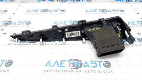Right dashboard trim with air duct deflector Hyundai Sonata 18-19 gray