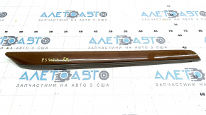 Molding door trim card front right Lexus ES300h ES350 13-18 light wood, chip