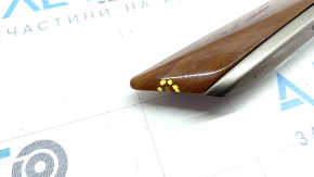 Molding door trim card front right Lexus ES300h ES350 13-18 light wood, chip
