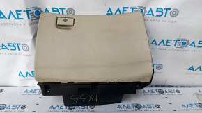 Glove box, glove compartment Infiniti JX35 QX60 13- beige, dents, bumps, abrasions