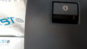 Glove box, glove compartment Nissan Pathfinder 13-20 black, scratches, abrasions, bump